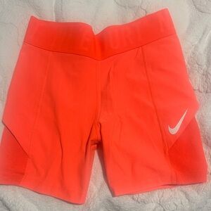 Nike Women's Bright Coral Athletic Shorts